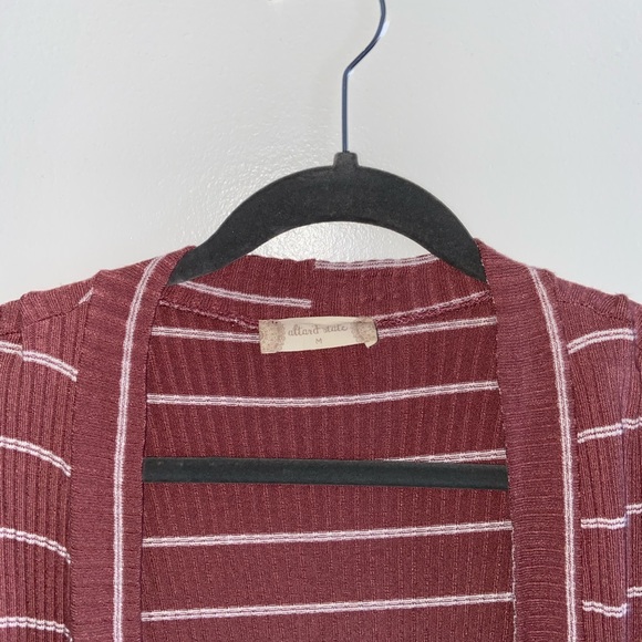 Altar’d State Pink Striped Cardigan - Picture 2 of 3